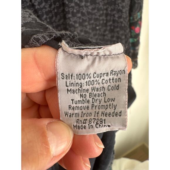 Johnny Was Embroidered Nori Boho Midi Dress - Small - Picture 4 of 10